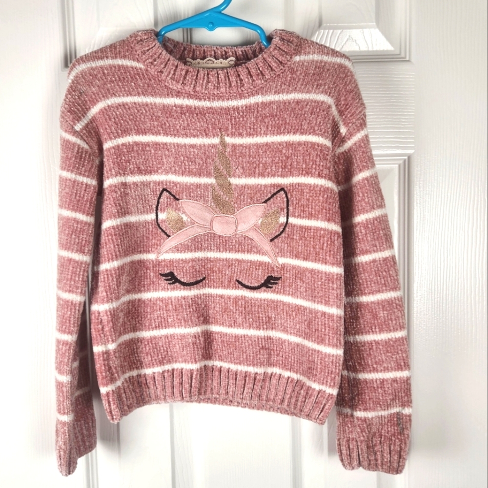 Unicorn sweater size 4